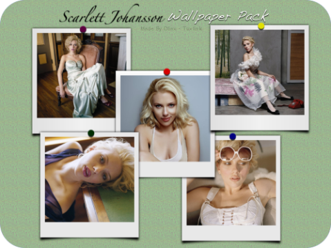 Scarlett Johansson Wallpaper Pack